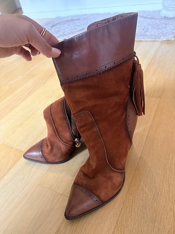 Damenschuhe: Bottes/bottines Tamaris camel  – Gebraucht aus Chardonne von any_yq5q 3