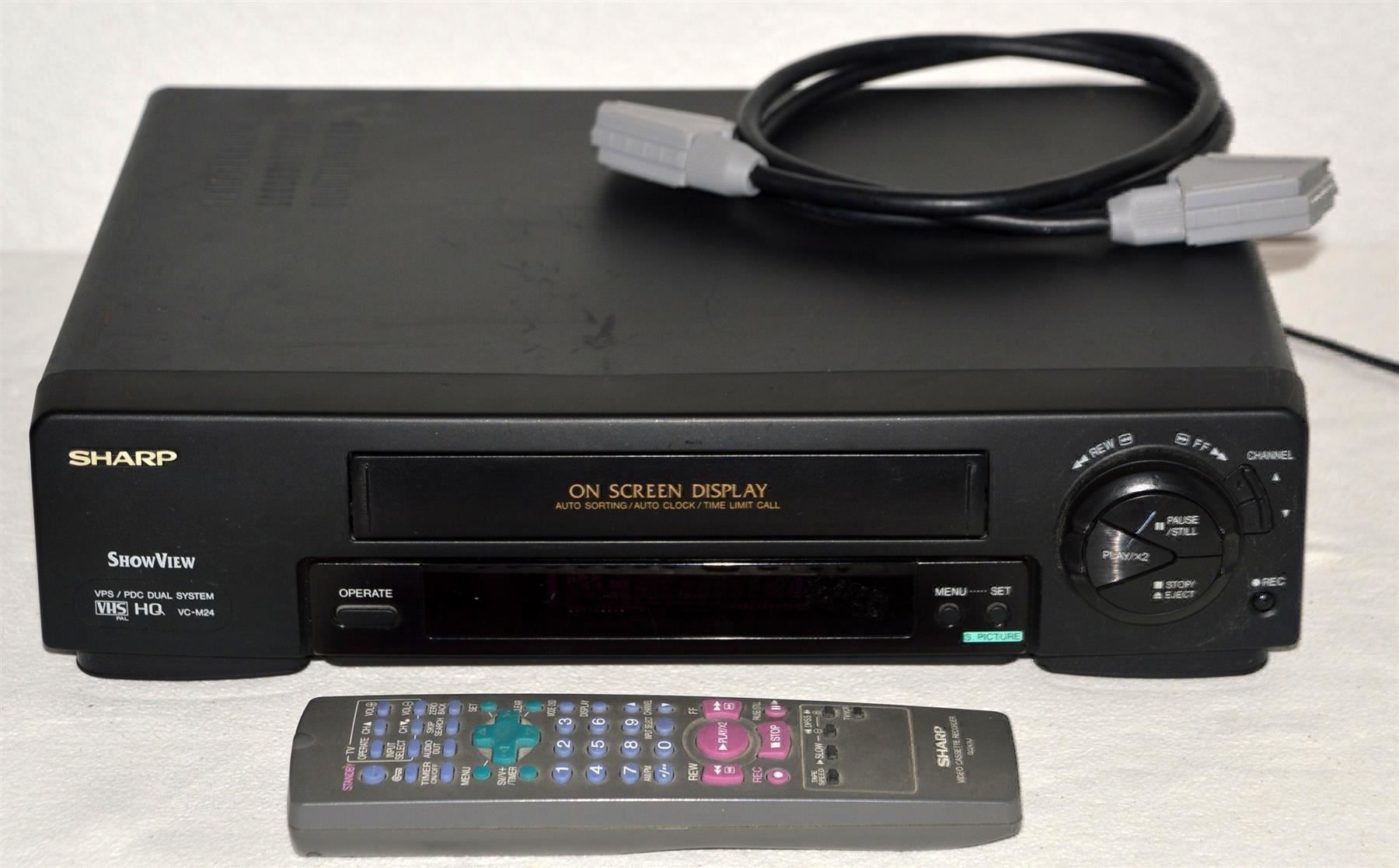Sharp Registratori: Videorecorder VHS  Sharp VC-M24GM magnétoscope – Usato da Collonges venduto da arashee 1