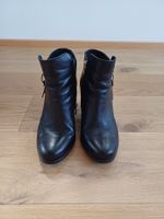 Roberto Santi Kurzstiefel Schwarz Glattleder