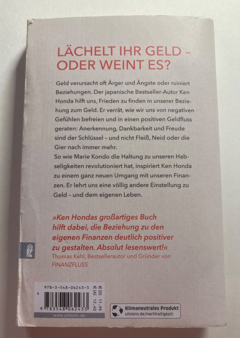 Libri: Happy Money - Ken Honda – Usato da Niederhünigen venduto da simbagli 1