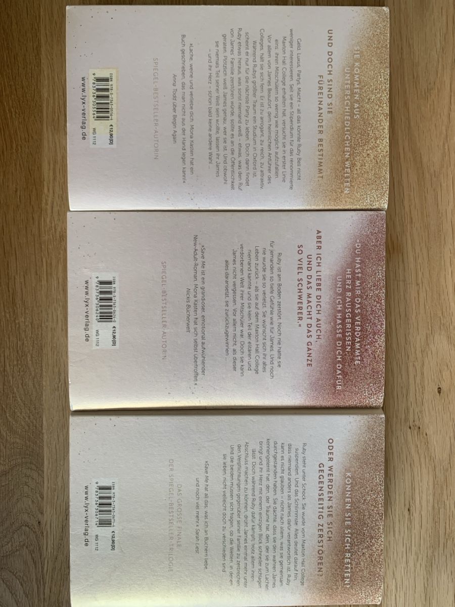 Libri: Save Me, Save You, Save Us – Usato da Worb venduto da vivia_ne 1