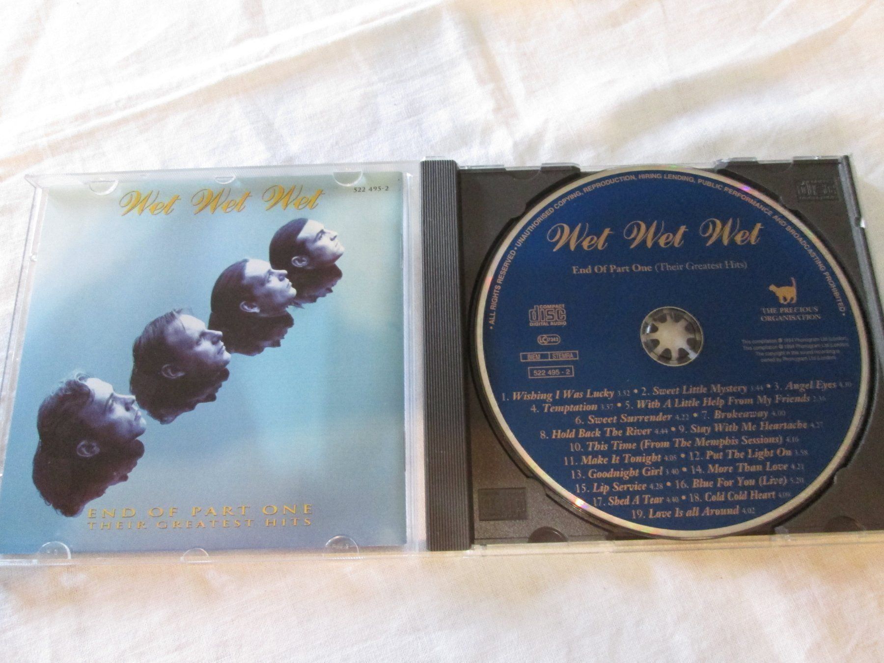 CD: CD WET WET WET – Usato da la Chaux-de-Fonds venduto da Lampe 1