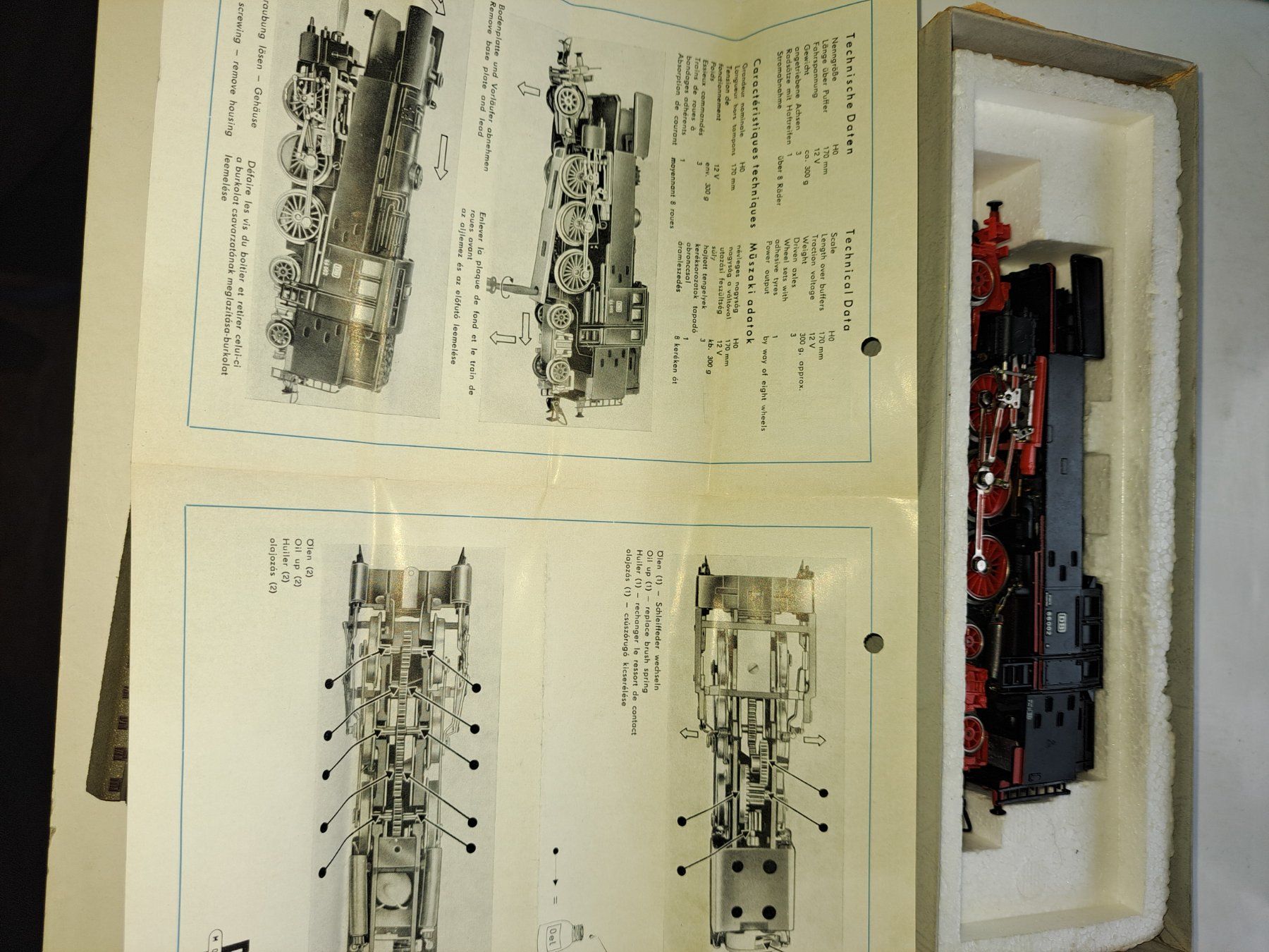 Piko Modellini di ferrovie: BR 66 von Piko – Usato da Schwanden GL venduto da roerich20 4