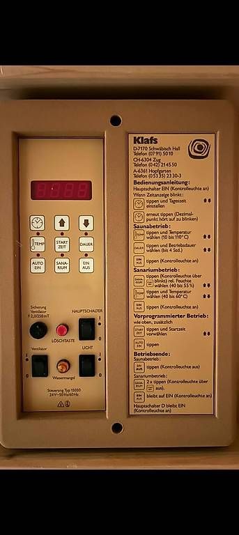 Sauna & Zubehör: Top Sauna Klafs – Gebraucht aus Unterentfelden von Surferdave 3