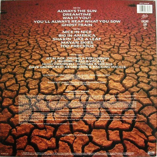 Dischi in vinile: The Stranglers Dreamtime LP – Nuovo (secondo la descrizione) da Hellikon venduto da Jogi73 1