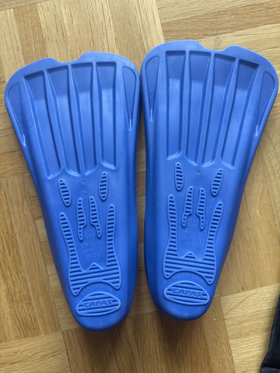 Flossen, Masken & Schnorchel: CAPAS Training Schwimmflossen, Grösse 33-34, Top Zustand – Gebraucht aus Kilchberg ZH von Von_dutch 2