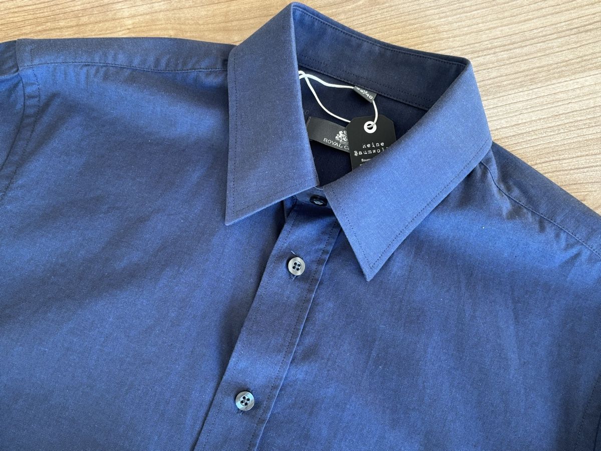 Hemden: NEU** Royal Class Hemd - M - dunkelblau – Neu und originalverpackt aus Jona von Sid100 3