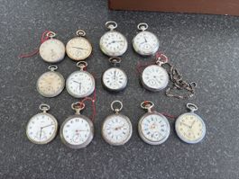 Lot 13 Antik taschenuhr !!! 