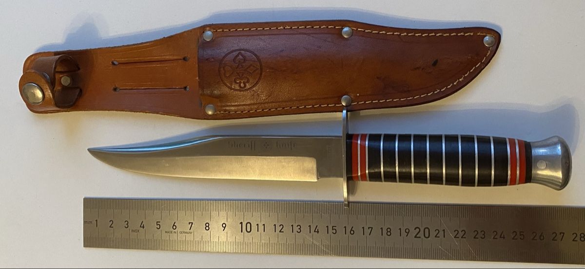 Accessori: Mundial Messer mit Lederscheide – Nuovo (secondo la descrizione) da Allschwil venduto da Deal_Tiger99 6