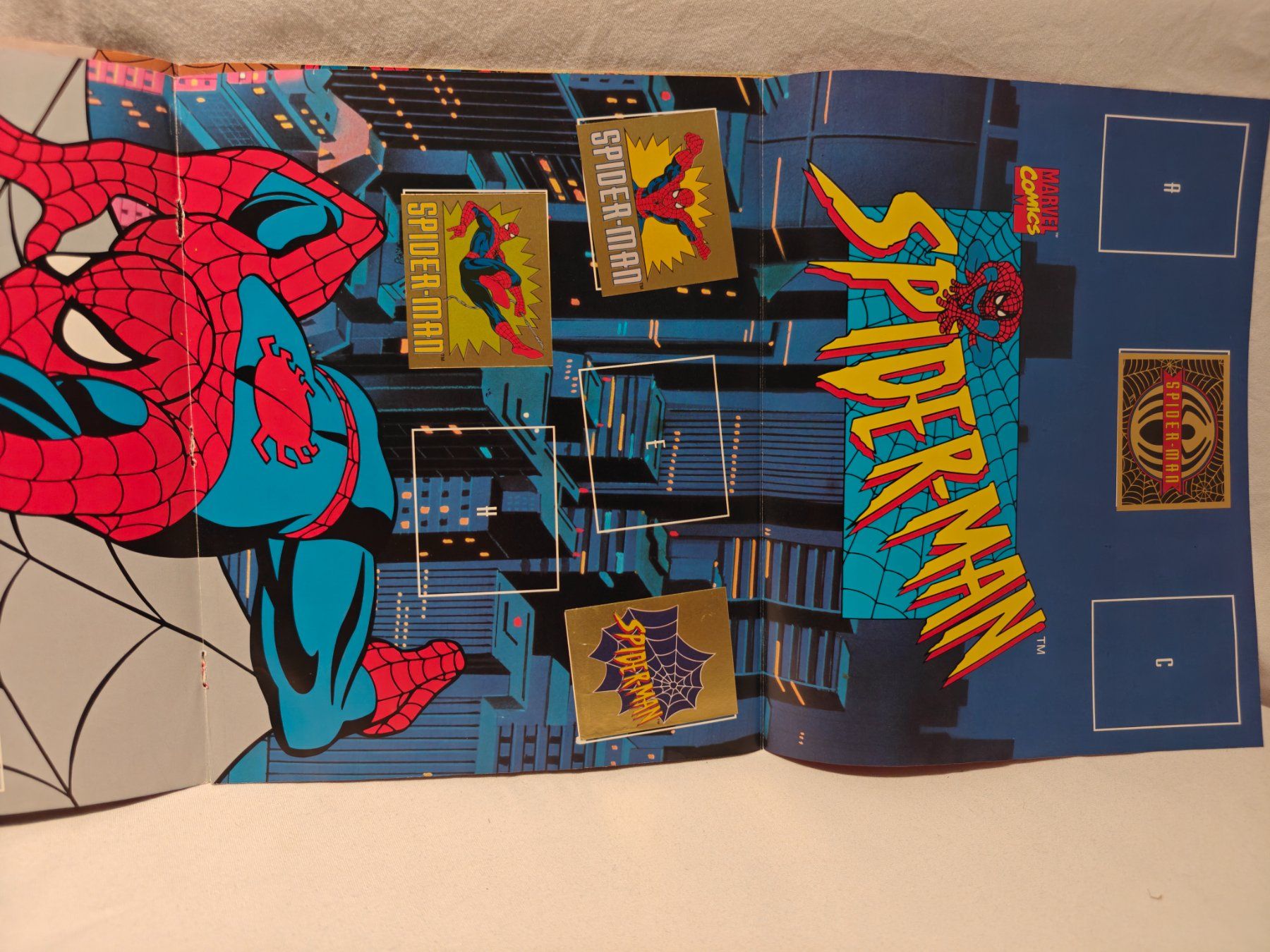 Panini Album: Spider-Man 1995 Panini Stickeralbum – Usato da Gutenswil venduto da Vulcano21 5