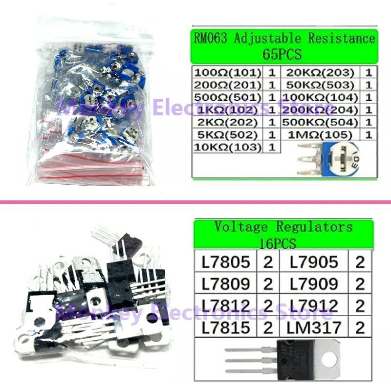 Componenti elettronici: composants électroniques 1818pcs elektrisch, Stecker 1818pcs – Nuovo e nell'imballaggio originale da Delémont venduto da abonprix 6
