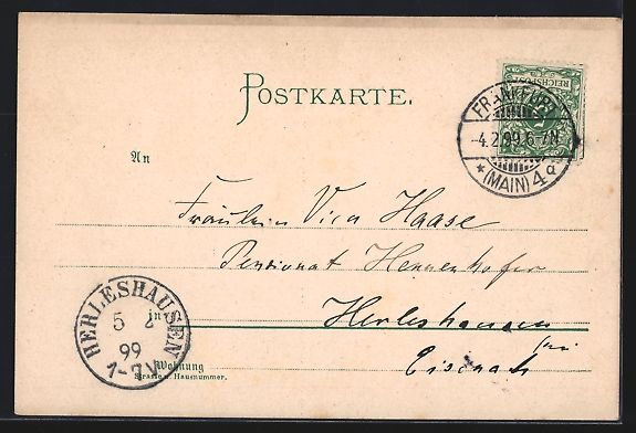 Cartoline postali: Litho Schaffhausen, Rheinfall, Brücke,  – Usato da Berlin venduto da bartko-reher 1