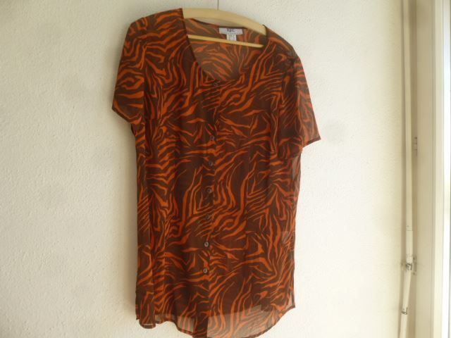 Camicette: Bluse Zebraprint, Gr. 42 NEU – Nuovo (secondo la descrizione) da Hinwil venduto da Glasperlen