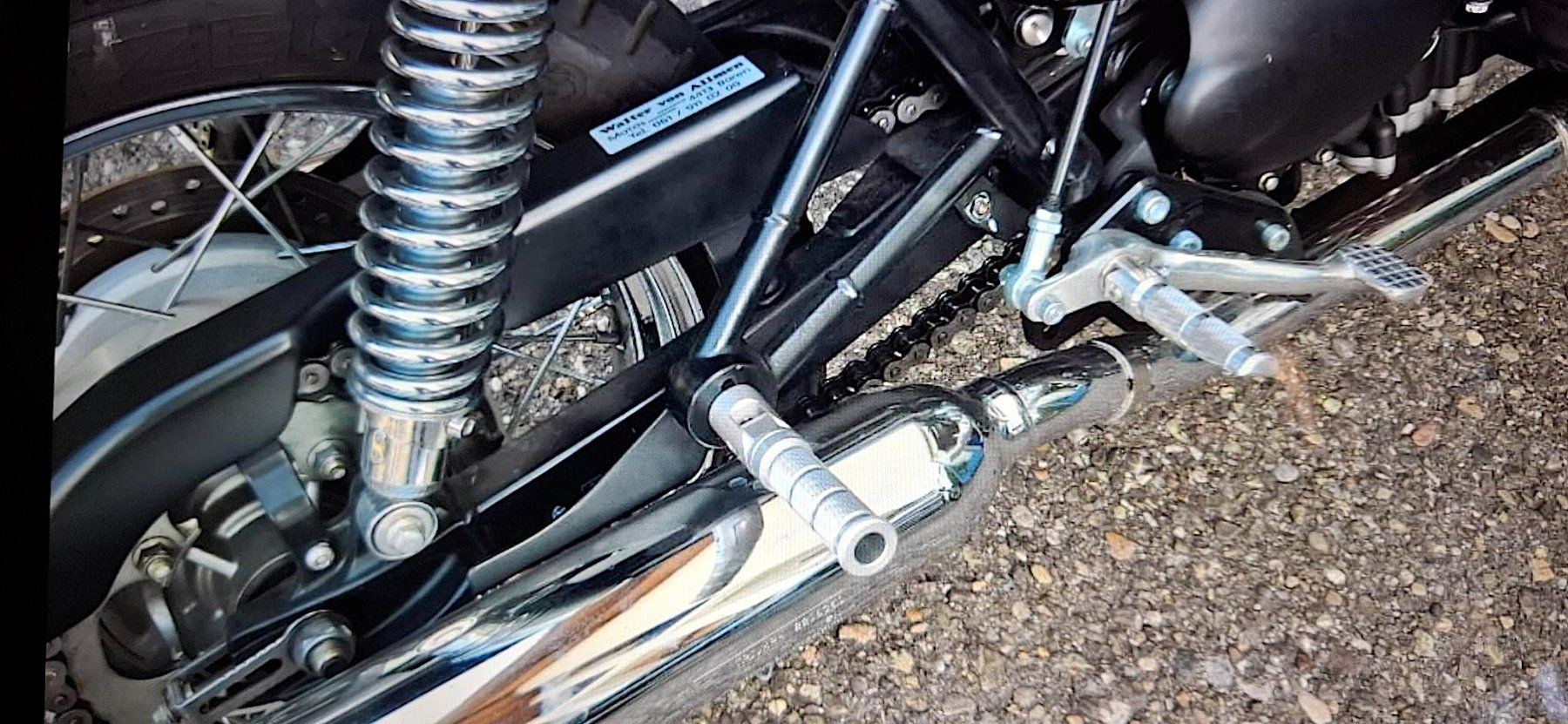 Triumph Strada: Triumpf Bonneville 900 – Usato da Tavannes venduto da valda 5