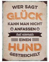 Magnet - Glück  Hund NEU