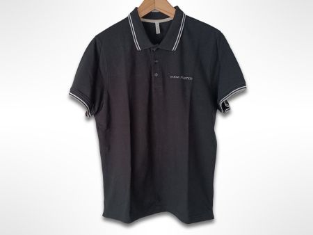 KARIBAN Schwarzes Poloshirt Gr. XL