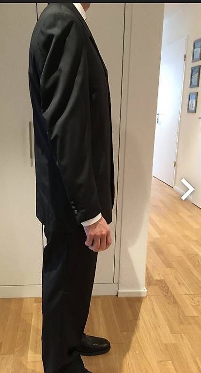 Completi: Hochzeitsanzug Bräutigam Anzug 4-teilig – Usato da Lenzburg venduto da nascar-babe 2