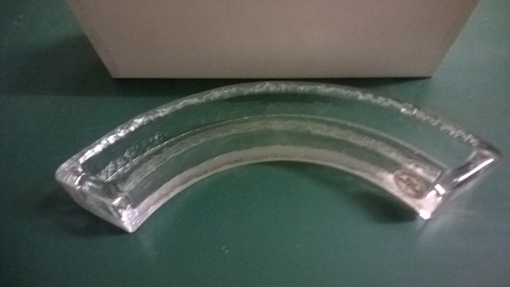 Portacandele: Glasi Hergiswil ARCO 2 SEGMENT – Nuovo e nell'imballaggio originale da Hunzenschwil venduto da MuellerAarau 1