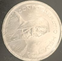 CHF 5,. Argent Confœderatio Helvetica1969,  état neuf
