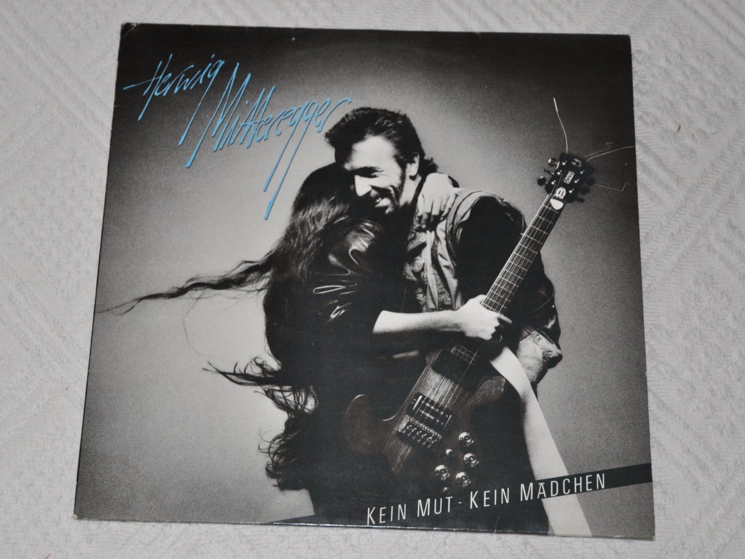 Vinyles: LP Herwig Mitteregger - Kein Mut - Kein Mädchen – D'occasion à Boll par Theodora15