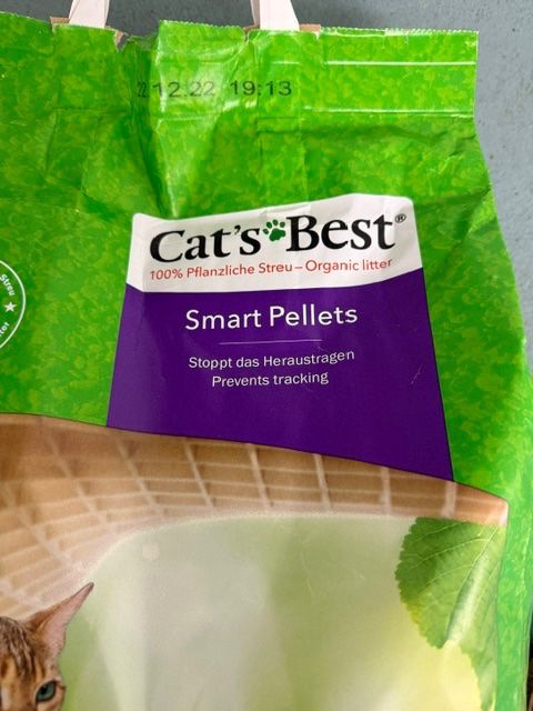 WC: Cats Best Katzenstreu – Neu und originalverpackt aus Zollikon von cmf3 2