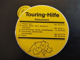 Alter TCS Aufkleber Touring- Hilfe