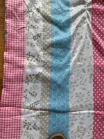 Decke 175x178 cm Patchwork-Muster guter Zustand