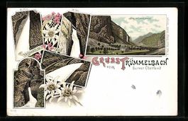 Litho Lauterbrunnen, Hotel Trümmelbach,
