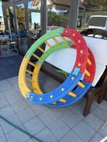Spielrad für Kinder bunt Kunststoff stabiler Zustand