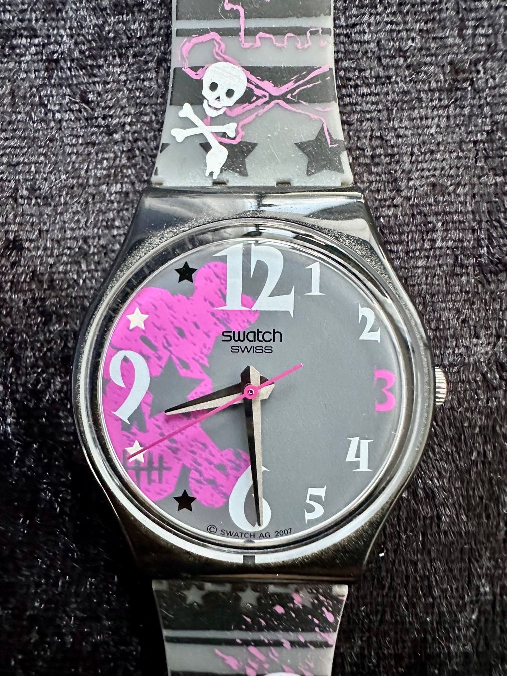 Swatch Uhren: Swatch Real Punk, 2008, ungetragen – Neu (gemäss Beschreibung) aus Wallbach von paxnic 1