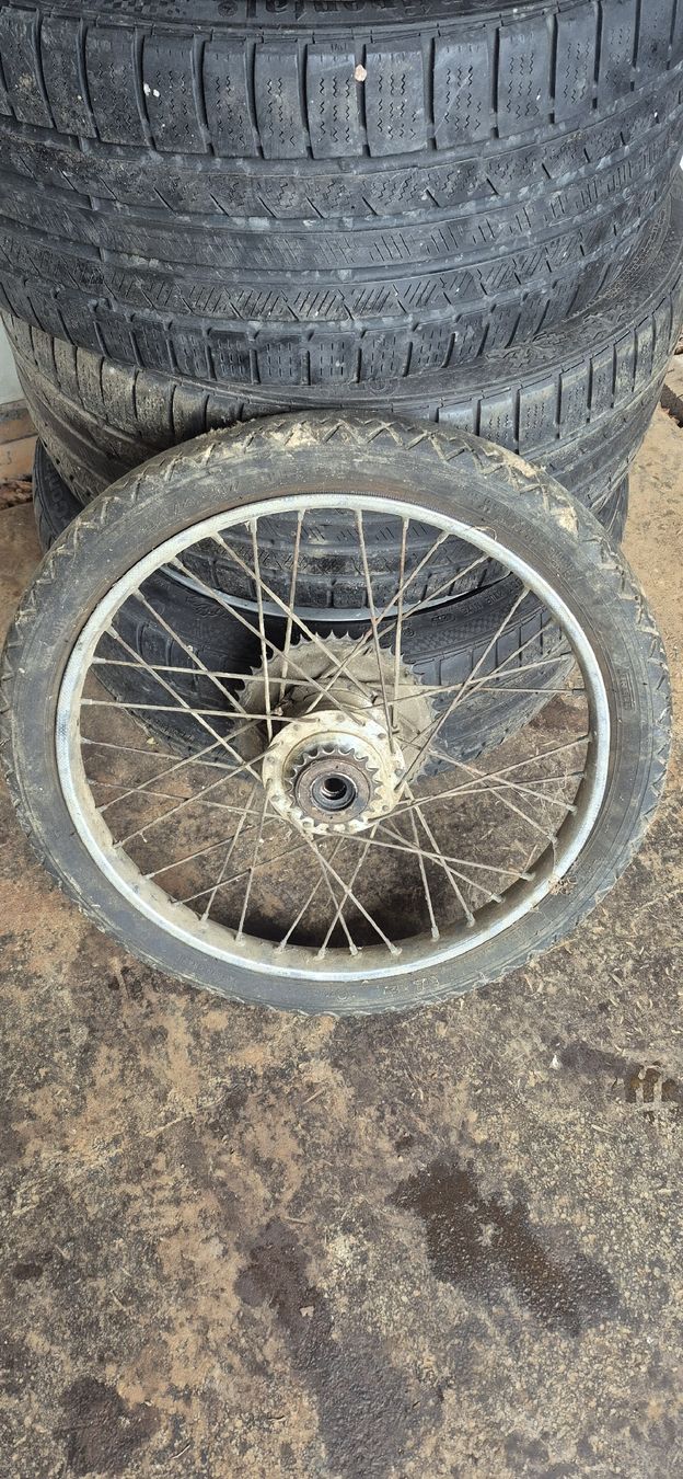 Puch Mofa-Ersatzteile: Mofa Lenker und Hinterrad – Gebraucht aus Effingen von manulieni94 1
