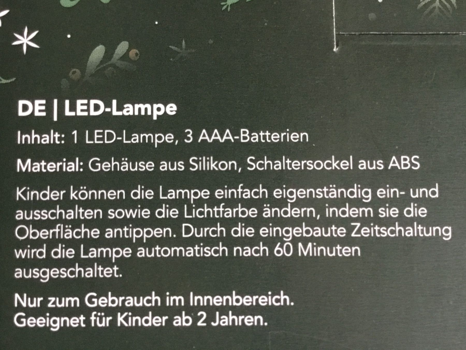 Coop Sammelmarken & -punkte: Coop Winter Daheim Lampe LUMI – Neu und originalverpackt aus Flumenthal von novbra 2