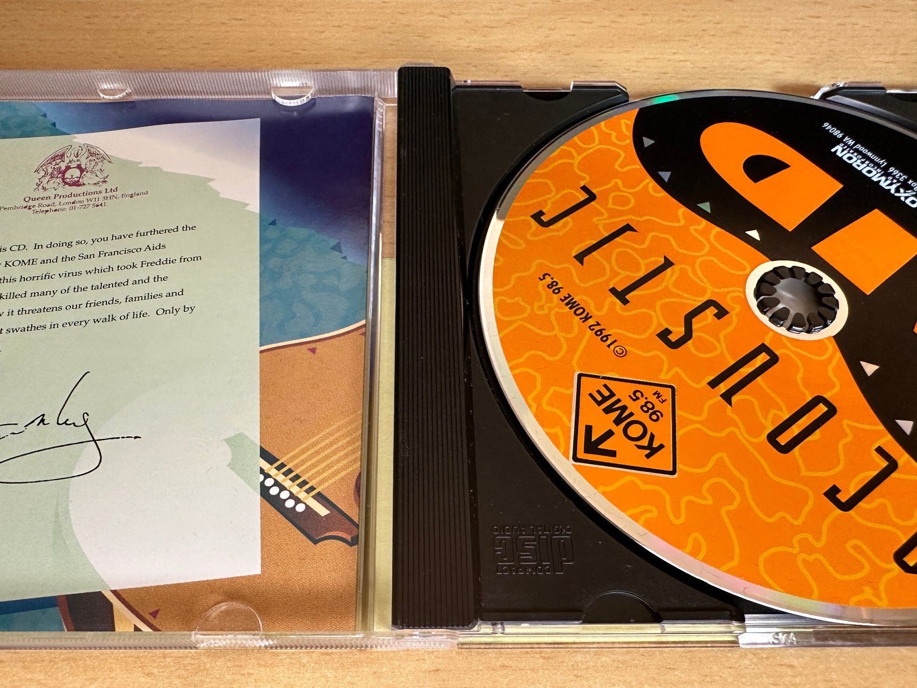 CD: Various – Acoustic Aid – Usato da Rikon im Tösstal venduto da Alpenmutz 2