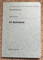 SCHWEIZER ARMEE AC SPÜRDIENST 1980