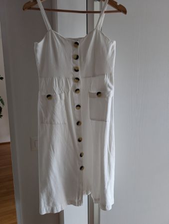 Sommerliches Kleid von Vila, Grösse 36, weiss