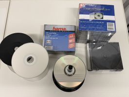 CD à graver et boîtes slim 