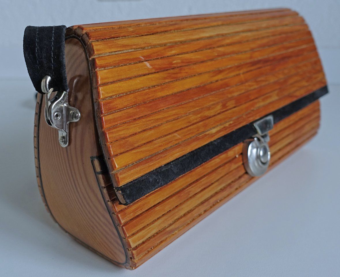 Borse da donna: Handtasche aus Holz – Nuovo (secondo la descrizione) da Zürich venduto da hell80 4