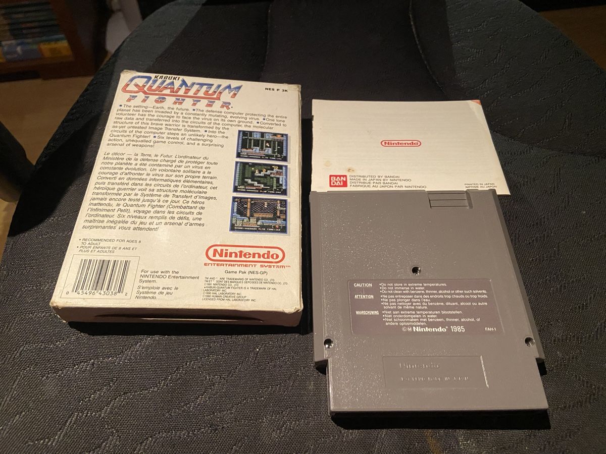 Nintendo Giochi: Quantum Fighter Nes Nintendo complet – Usato da Lausanne venduto da sauvezretrogames 1