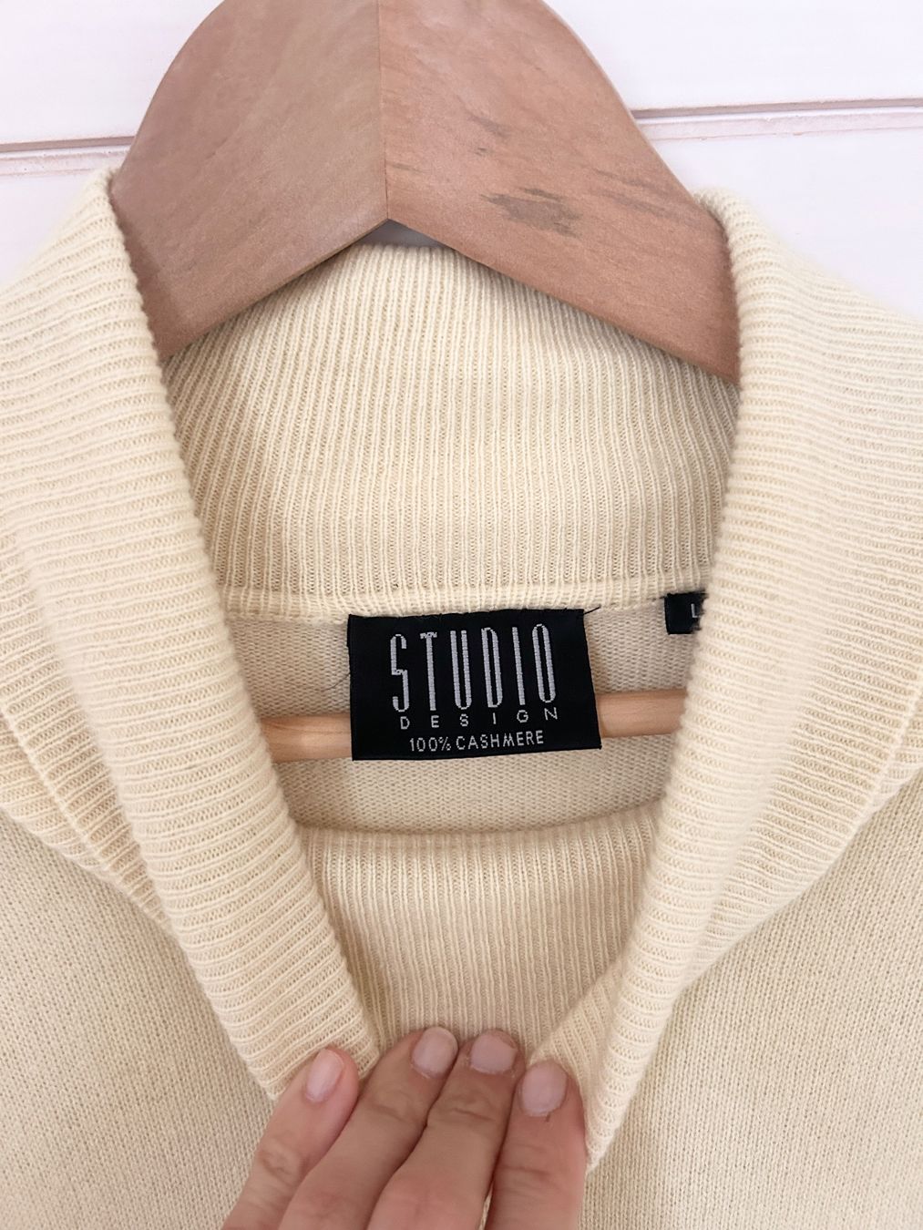 Maglioni & Felpe: Studio Design Kaschmir-Rollkragenpullover – Gr. L – Usato da Illnau venduto da Monkky 4