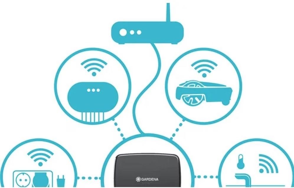 Sistema di controllo: Gardena Smart Gateway neuwertig mit Netzteil – Usato da Lugano venduto da Adlescio 1
