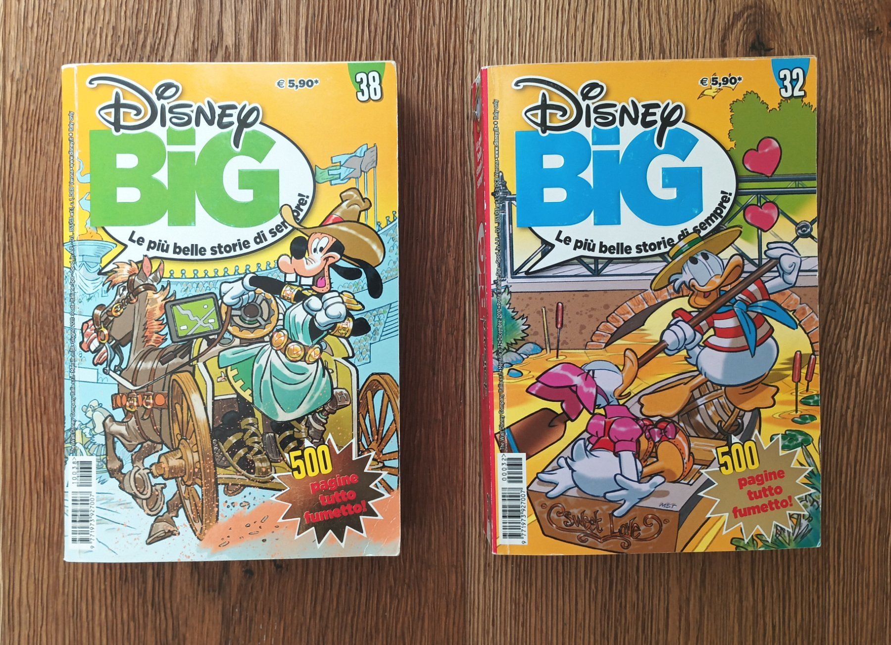Fumetti: Disney BIG numeri 32 e 38 - Perfetti per collezione! – Usato da Ponte Capriasca venduto da pol_matt_GG