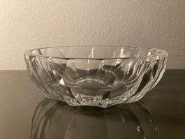 WUNDERSCHÖNE ALTE SCHALE, SEHR SCHWER, D 21 cm, H 7 cm