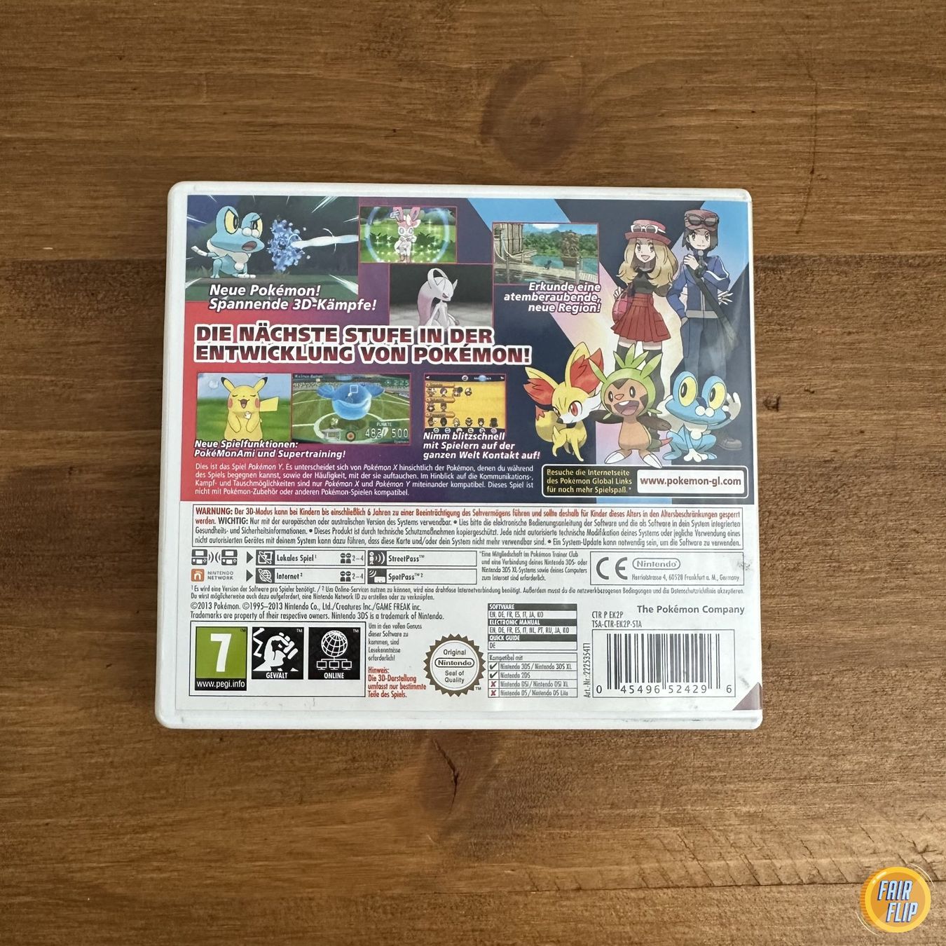 Nintendo Giochi: Nintendo 3DS Pokémon Y – Usato da Luzern venduto da fairflip 2