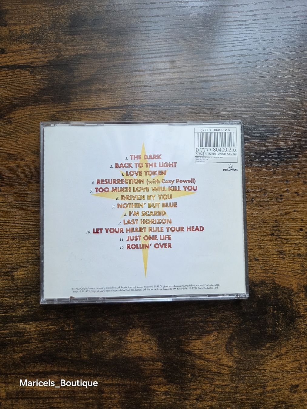 CDs: Brian May Back to the Light CD Album – Gebraucht aus Winterthur von Maricels_Boutique 2