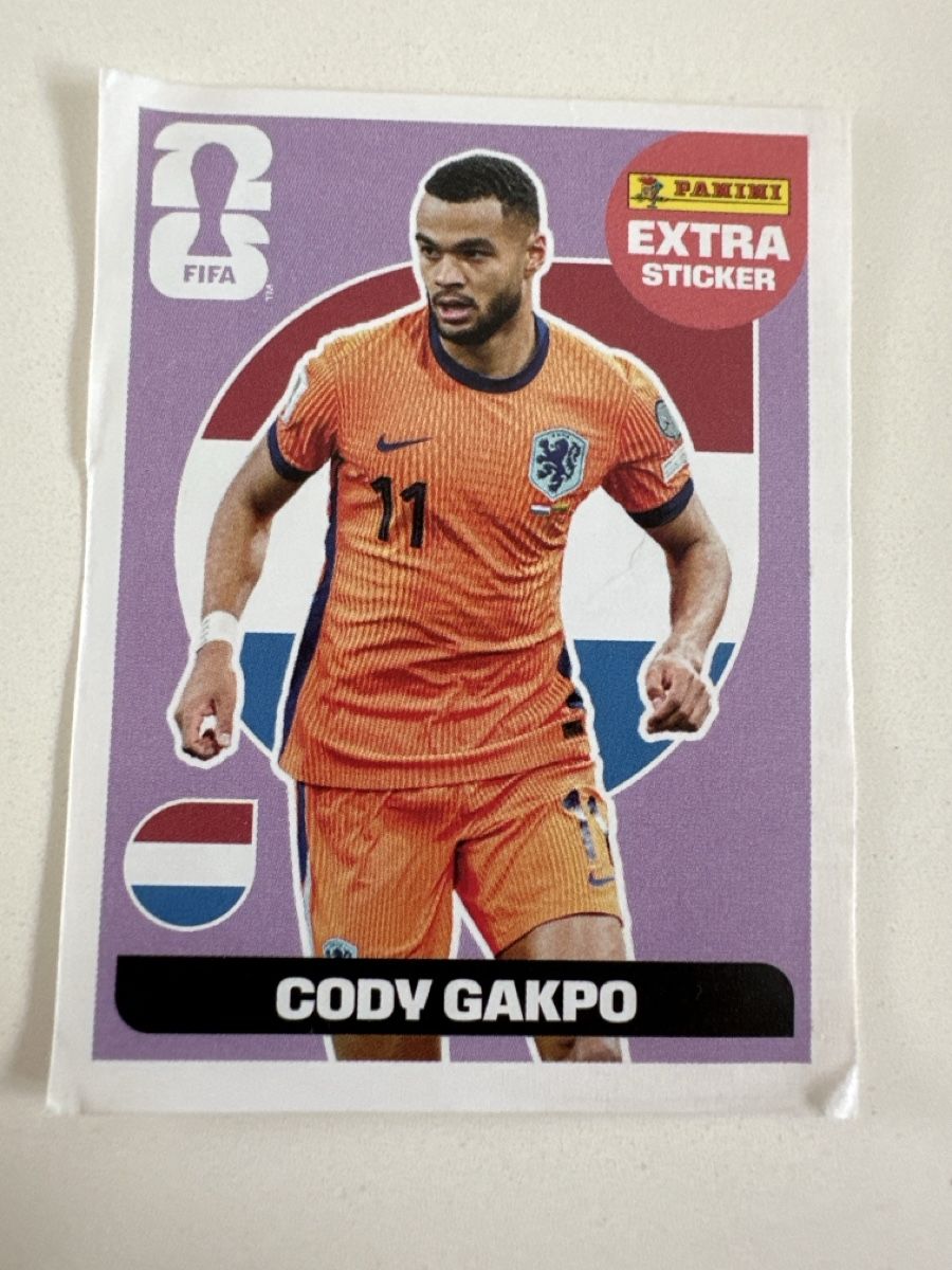Panini Carte collezionabili: Cody gakpo regular extra Sticker – Nuovo (secondo la descrizione) da Unterengstringen venduto da drw_9d5y