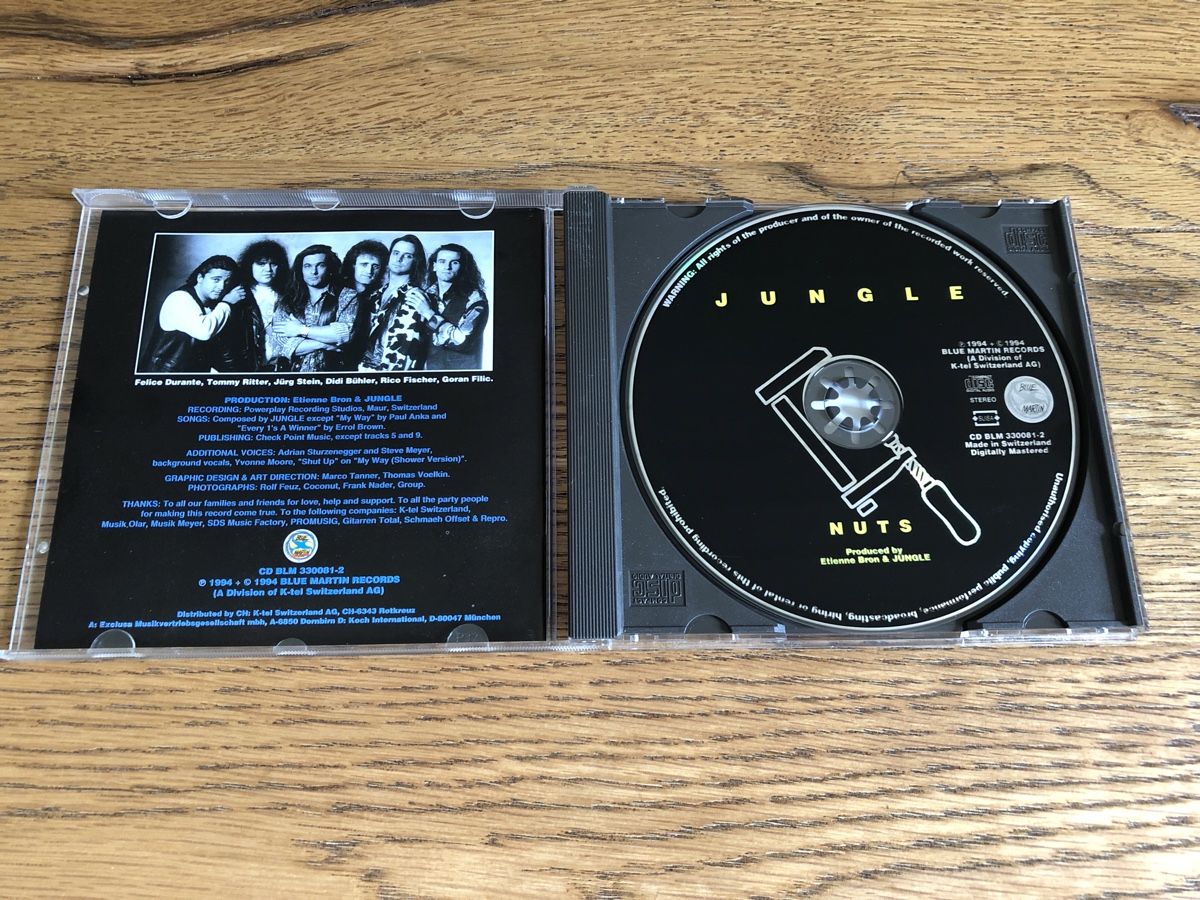 CD: Jungle - Nuts (1994) – Usato da Embrach venduto da rocky84 1