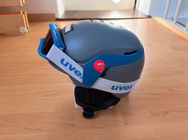 Atomic Kinder-Skihelm XS mit Skibrille