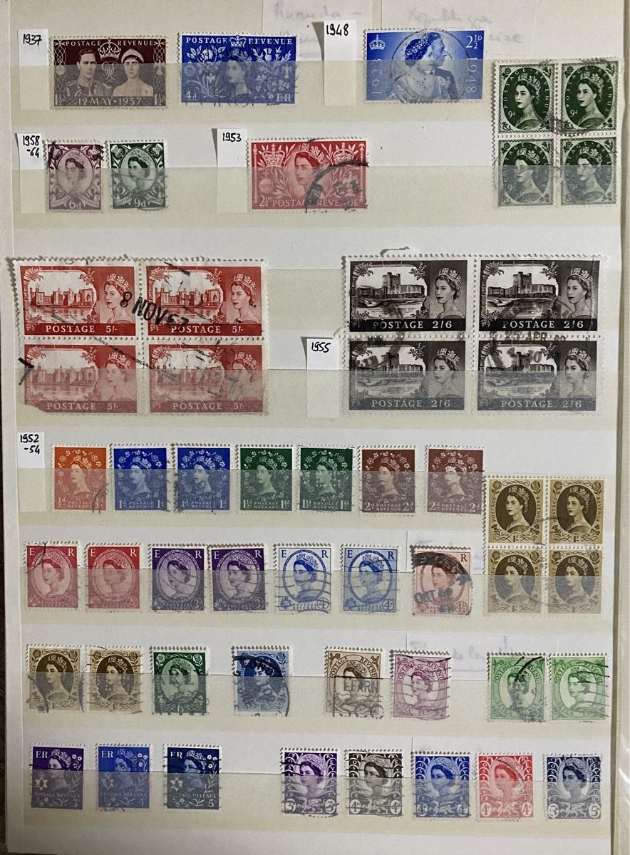 Alle Briefmarken: Timbres - Reine Elisabeth II – Gebraucht aus Petit-Lancy von Solcarm