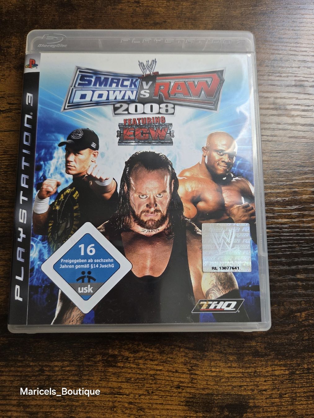Jeux: WWE SmackDown vs Raw 2008 PS3 Spiel – D'occasion à Winterthur par Maricels_Boutique