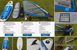 Kit complet de planche à voile BIC + Duotone EPX 4.7